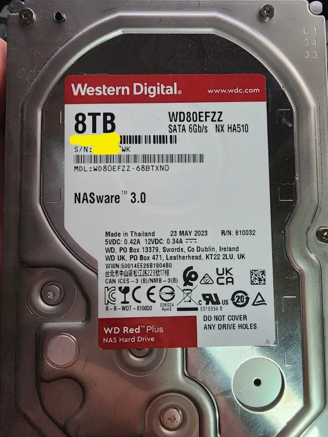 WD RED PLUS 8TB